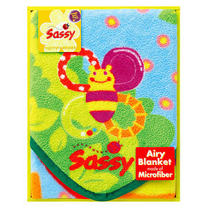 サッシー ブランケットSサイズ1P 名入れ可能