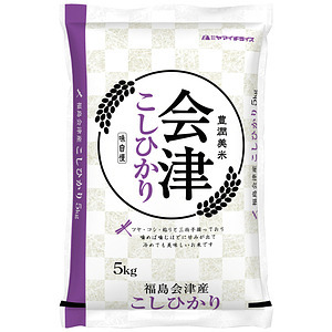福島県会津産コシヒカリ 5kg 名入れ可能