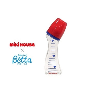 ミキハウス x ドクターベッタ コラボ哺乳びん 150ml 名入れ可能