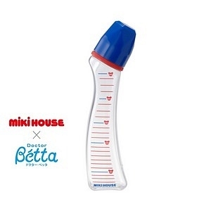 ミキハウス x ドクターベッタ コラボ哺乳びん 240ml 名入れ可能