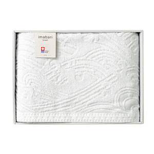 imabari towel 四国巡白 白波 バスタオル1P 名入れ可能