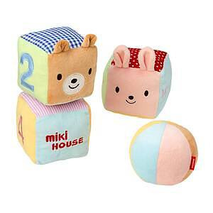 ミキハウス ベビーキューブ 名入れ可能