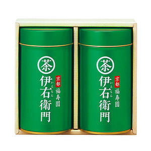 伊右衛門 抹茶入り煎茶2缶セット EK-20 名入れ可能