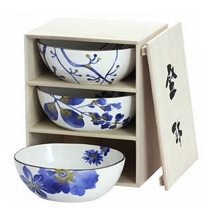 藍華 三つ組鉢 名入れ可能
