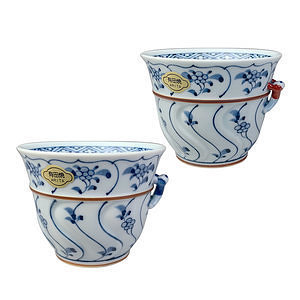 彫煎茶 割草花 一閑人 ブルー 0