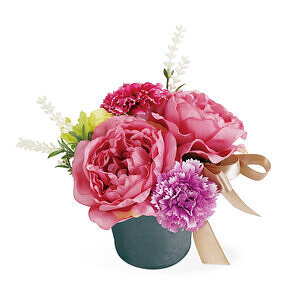 カーネーション 消臭アーティフィシャルフラワー L Berry Pink 名入れ可能