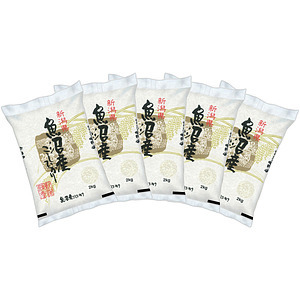 新潟県魚沼産コシヒカリ 2kg×5袋 合計10kg 名入れ可能