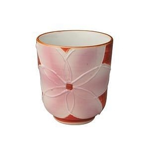 馬場工房 艶花 コップ 赤 名入れ可能