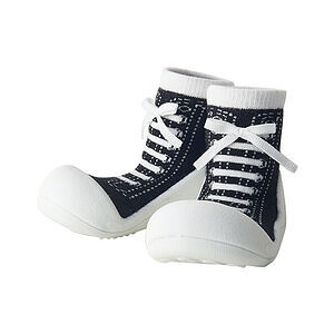 Baby feet スニーカーズ ブラック 12.5cm 名入れ可能