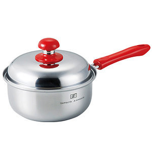 タツヤ・カワゴエ 片手鍋 18cm (IH200V対応) TKS-400 名入れ可能