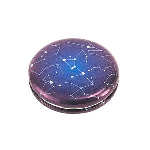 コンパクトミラー 星座 名入れ可能