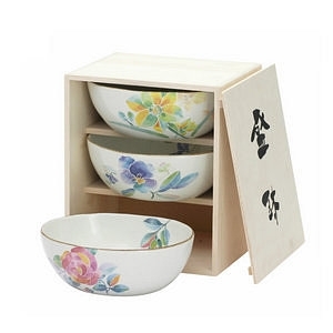 花ことば 三つ組鉢 名入れ可能