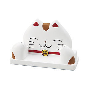 Lucky Cat 招き猫 メガネスタンド 名入れ可能