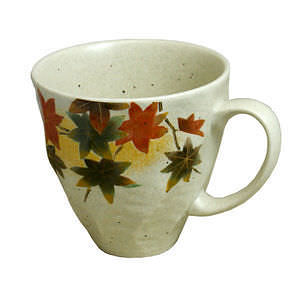 雅草花マグカップ 紅葉 名入れ可能