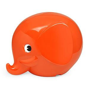 NORSU Elephant Bank L ディープオレンジ 名入れ可能