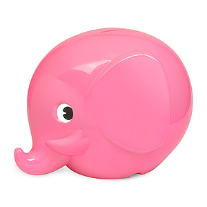 NORSU Elephant Bank L ローズ 名入れ可能