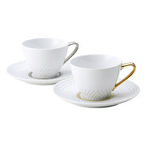 ノリタケ アミ カップ＆ソーサーペアセット 名入れ可能