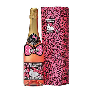ハローキティ ノンアルコール スパークリングワイン ロゼ 750ml 1