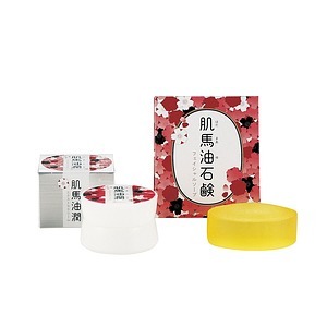 肌美和 肌馬油潤クリーム＆石けんセット 名入れ可能