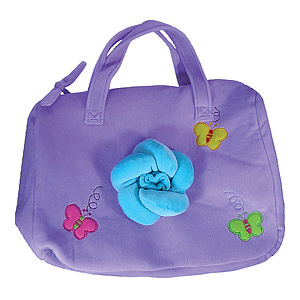ササフラス フラワーバッグ lavendar 名入れ可能