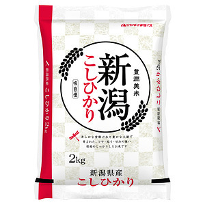 新潟県産コシヒカリ 2kg 名入れ可能