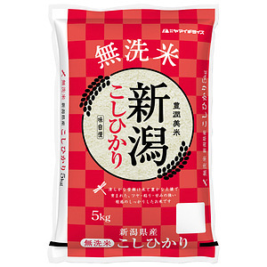 無洗米 新潟県産コシヒカリ 5kg 名入れ可能