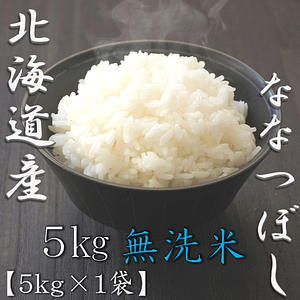 無洗米 北海道産ななつぼし 5kg 0