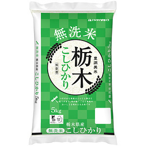 無洗米 栃木県産コシヒカリ 5kg 名入れ可能