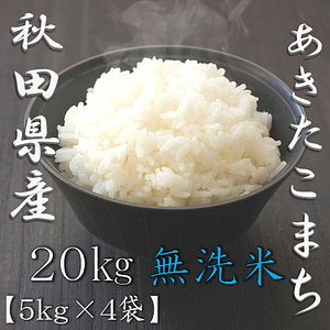 無洗米 秋田県産あきたこまち 5kg 7