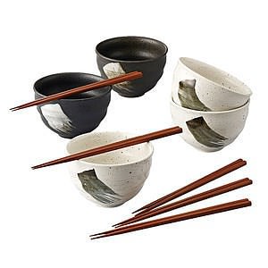 山本寛斎 KANSAI 陽 茶漬け碗揃 箸付 名入れ可能