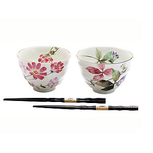 花さと ペアお好み碗セット 名入れ可能