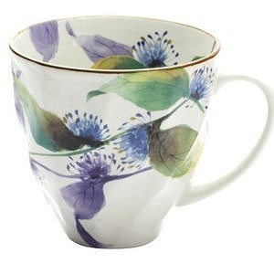 花つづり ペアマグカップセット (ちりめん木箱) 0