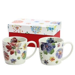 彩遊花 ペアマグカップ 名入れ可能