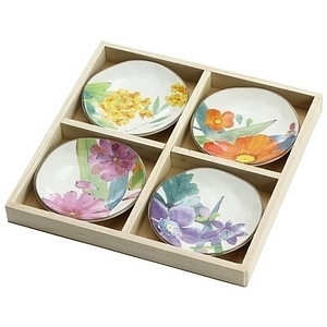 旬花 四様小皿 名入れ可能