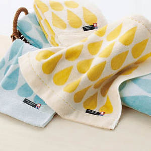 ロッタ・キュールホルン ドロッペ フェイスタオル 2枚セット イエロー 0