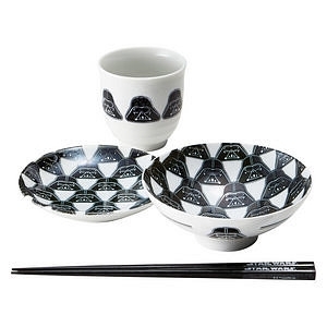 スター・ウォーズ 一膳セット(箸付)/ダースベイダー 名入れ可能