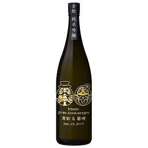夫婦だるま 金鯱 純米吟醸 一升  [名入れ] 名入れ可能