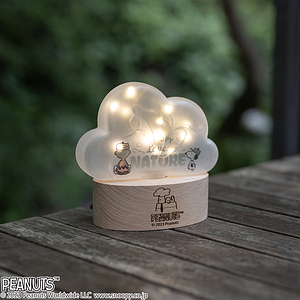 ピーナッツ スヌーピー LEDライト クラウド Love NATURE 0