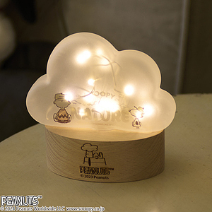 ピーナッツ スヌーピー LEDライト クラウド Love NATURE 4