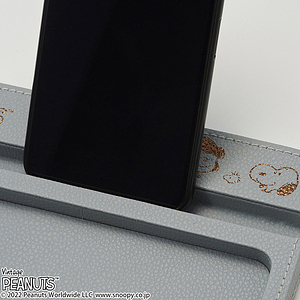 スヌーピー スマホスタンドトレー アイボリー 15