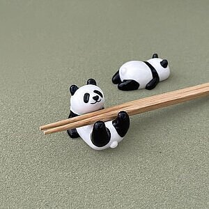 パンダラケ パンダ箸置き ぐで～ 1