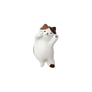 Nekochill のんびりねこ箸置き みけ 名入れ可能