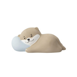 うたたねアロママスコット かわうそ 名入れ可能
