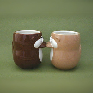 カワウソカフェ カワウソマグ＆スプーン チョコ 11