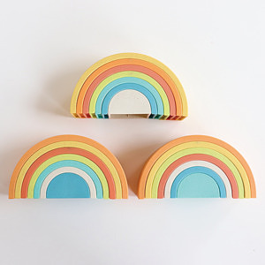 ecomugi ( エコムギ ) STACKING TOWER RAINBOW スタッキングタワーレインボー 0