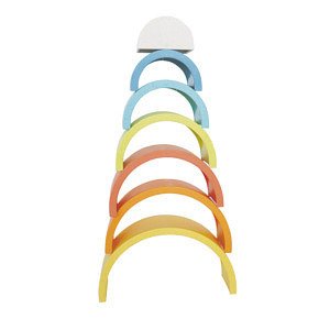 ecomugi ( エコムギ ) STACKING TOWER RAINBOW スタッキングタワーレインボー 2