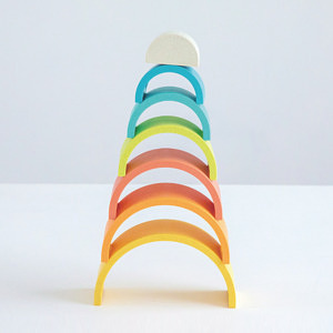 ecomugi ( エコムギ ) STACKING TOWER RAINBOW スタッキングタワーレインボー 7