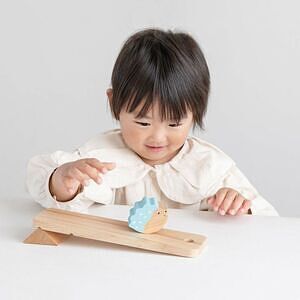 レトロンフォレスト まわるおきあがりこぼし おとぼけテディ 40