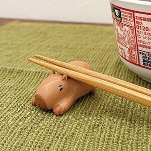 のほほんゆったりマグとカップ麺のフタ留め箸置きセット 1