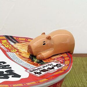 のほほんゆったりマグとカップ麺のフタ留め箸置きセット 2